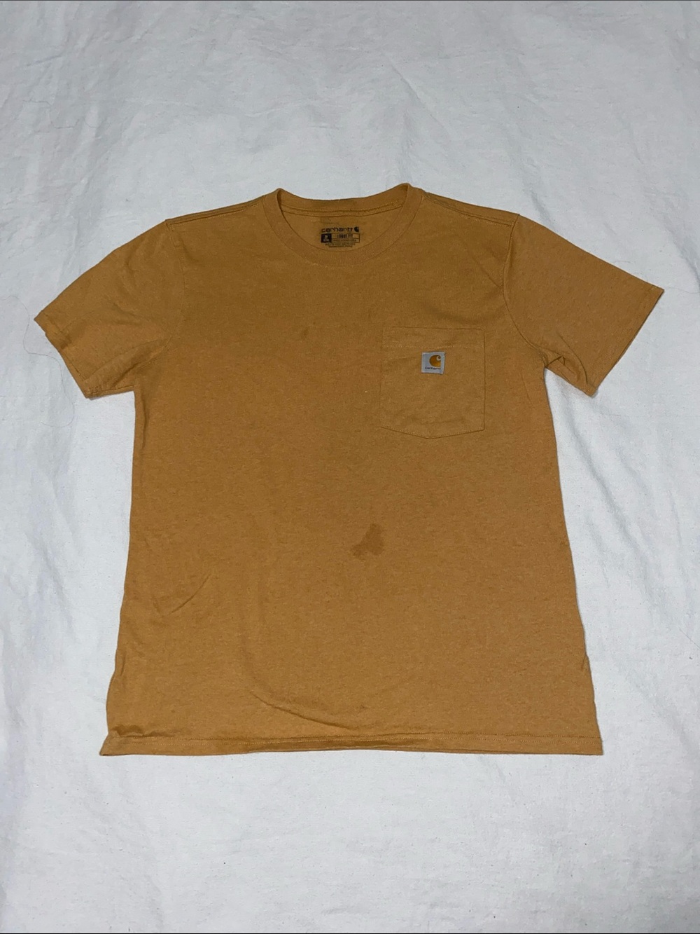 Carhartt Men’s Short Sleeve Pocket Tee - Rust